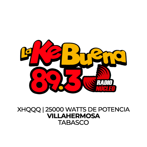 LA KEBUENA 89.3 (Villahermosa) – 89.3 FM – XHQQQ-FM – Radio Núcleo – Villahermosa, Tabasco
