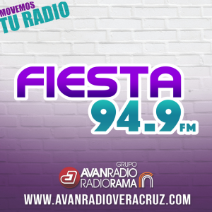 FIESTA 94.9 (Veracruz) – 94.9 FM – XHFM-FM – Grupo AvanRadio Radiorama – Veracruz, Veracruz