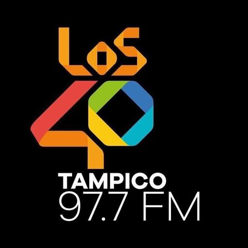 LOS40 Tampico – 97.7 FM – XHRW-FM – Grupo AS Comunicación – Tampico, Tamaulipas